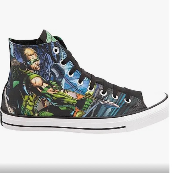 Converse
Dc Comics X Chuck Taylor All Star Arrow Sneakers Size Men 9.5 - Picture 13 of 13